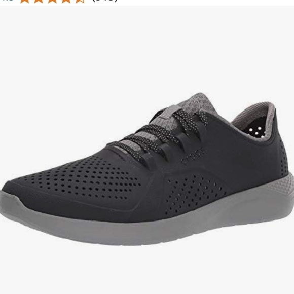 Crocs Gray Athletic Sneakers - Picture 1 of 4